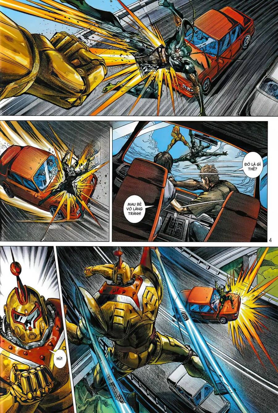 Hổ Giáp Nhân Armour Man Chapter 3 - 4