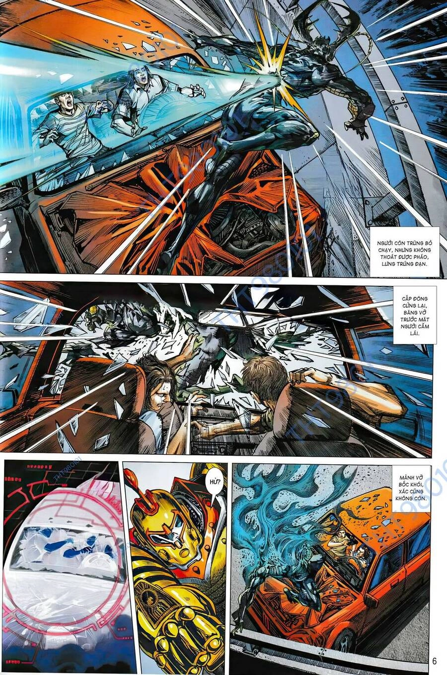 Hổ Giáp Nhân Armour Man Chapter 3 - 6