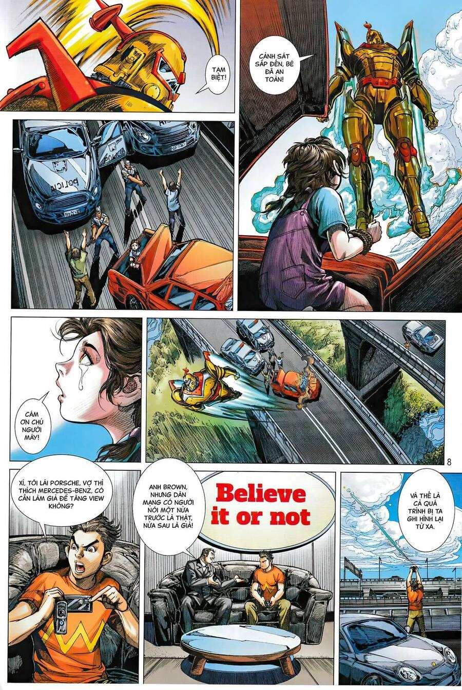 Hổ Giáp Nhân Armour Man Chapter 3 - 8