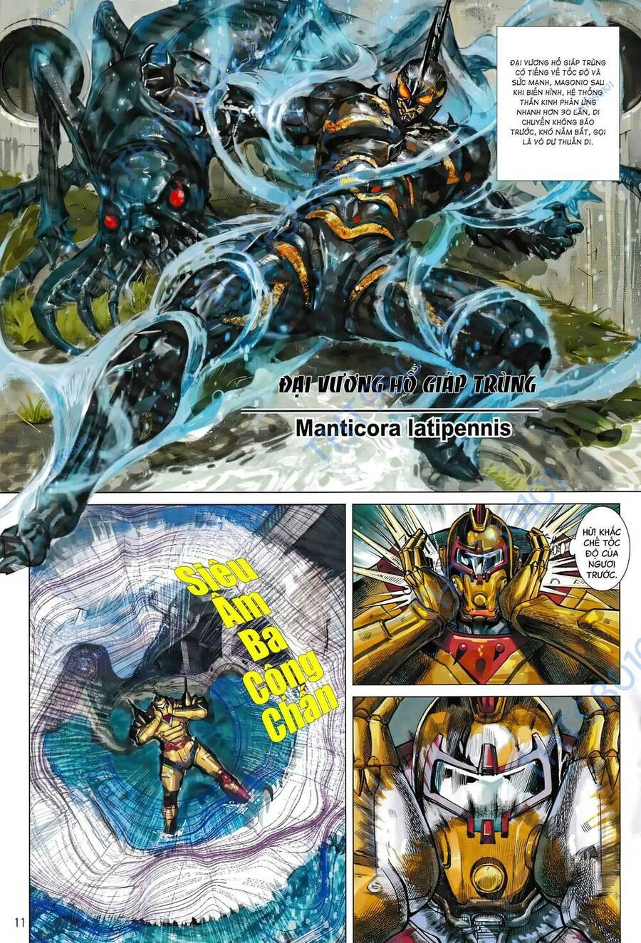 Hổ Giáp Nhân Armour Man Chapter 3 - 11