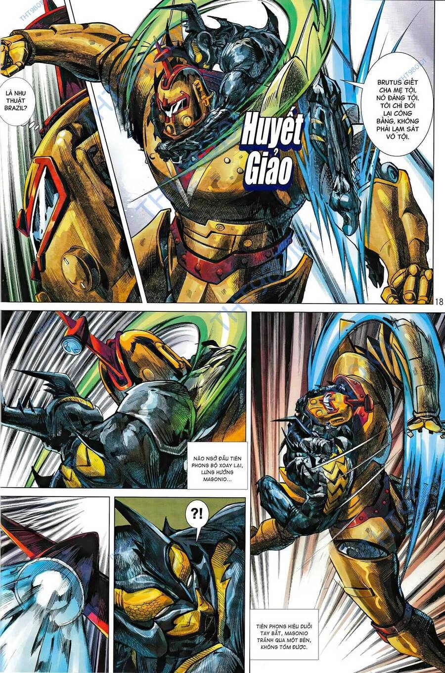 Hổ Giáp Nhân Armour Man Chapter 3 - 17