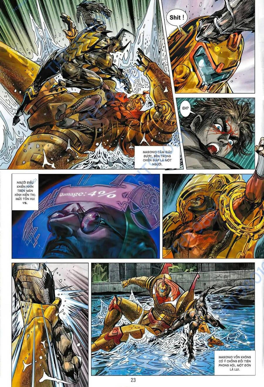 Hổ Giáp Nhân Armour Man Chapter 3 - 22