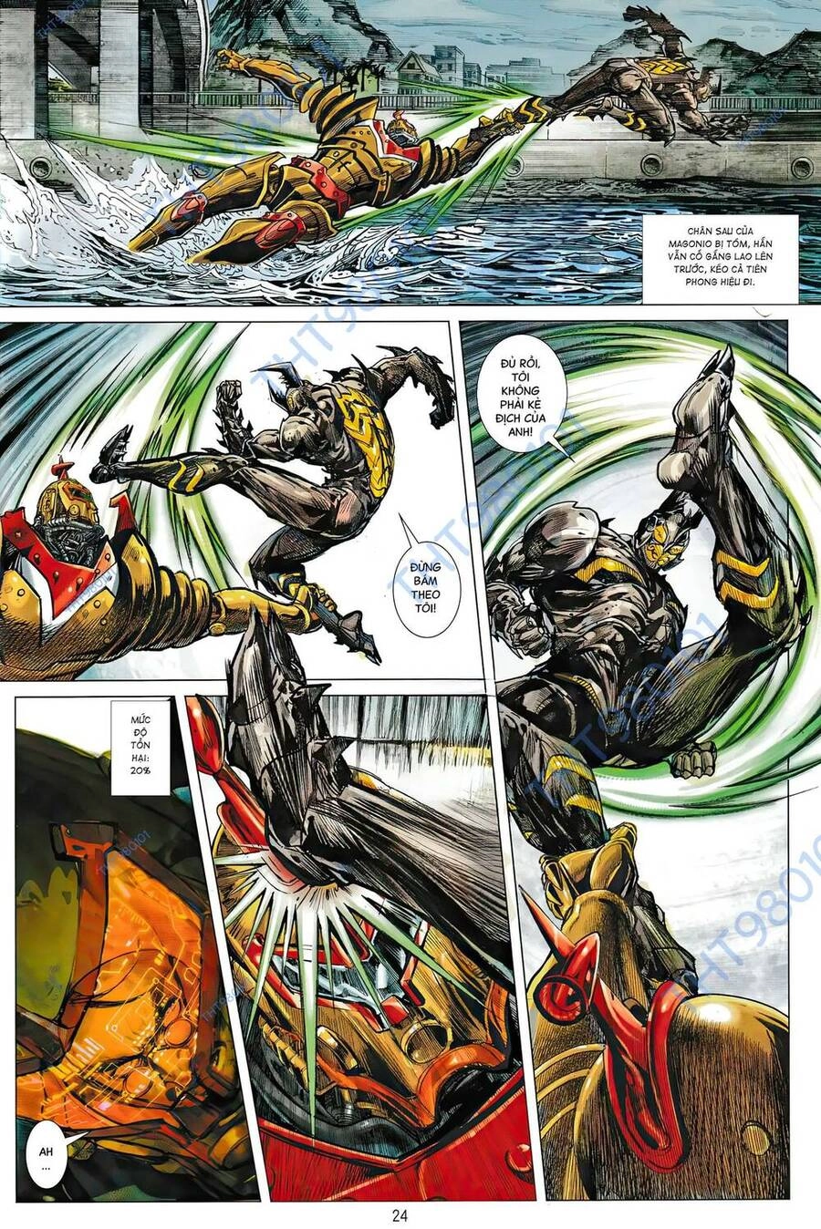 Hổ Giáp Nhân Armour Man Chapter 3 - 23