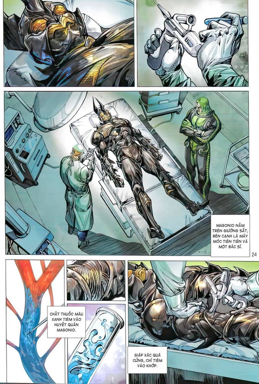 Hổ Giáp Nhân Armour Man Chapter 4 - 24