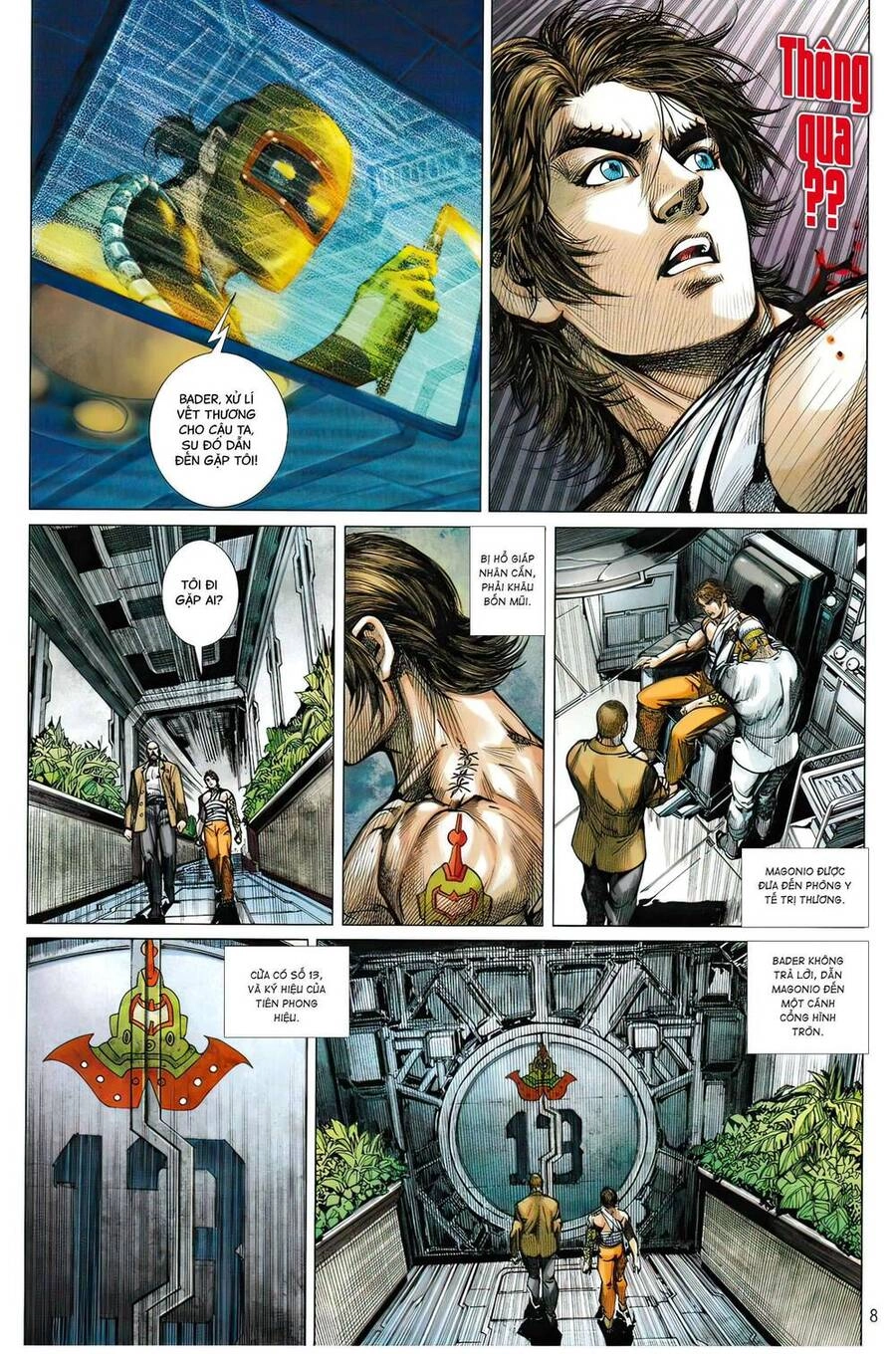 Hổ Giáp Nhân Armour Man Chapter 5 - 8