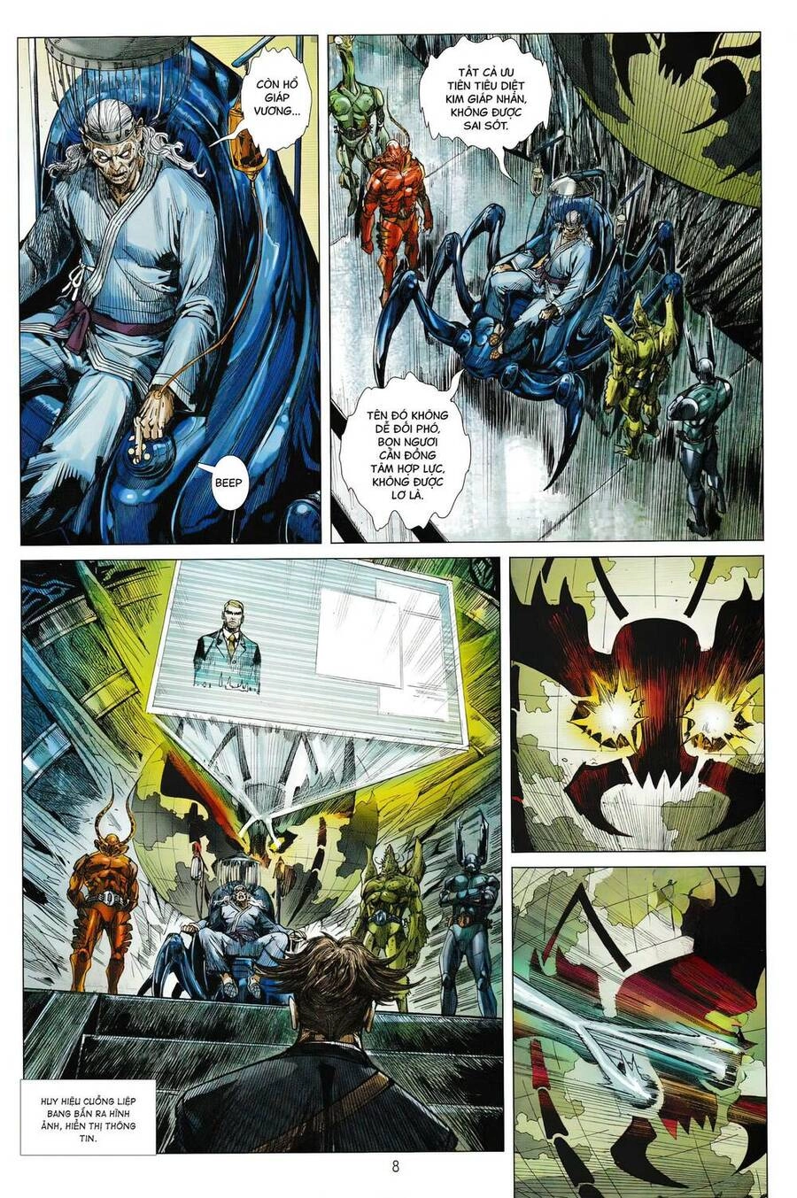 Hổ Giáp Nhân Armour Man Chapter 6 - 8