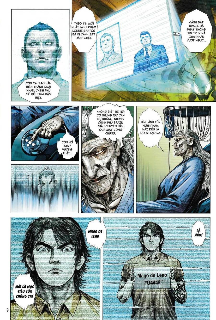 Hổ Giáp Nhân Armour Man Chapter 6 - 9