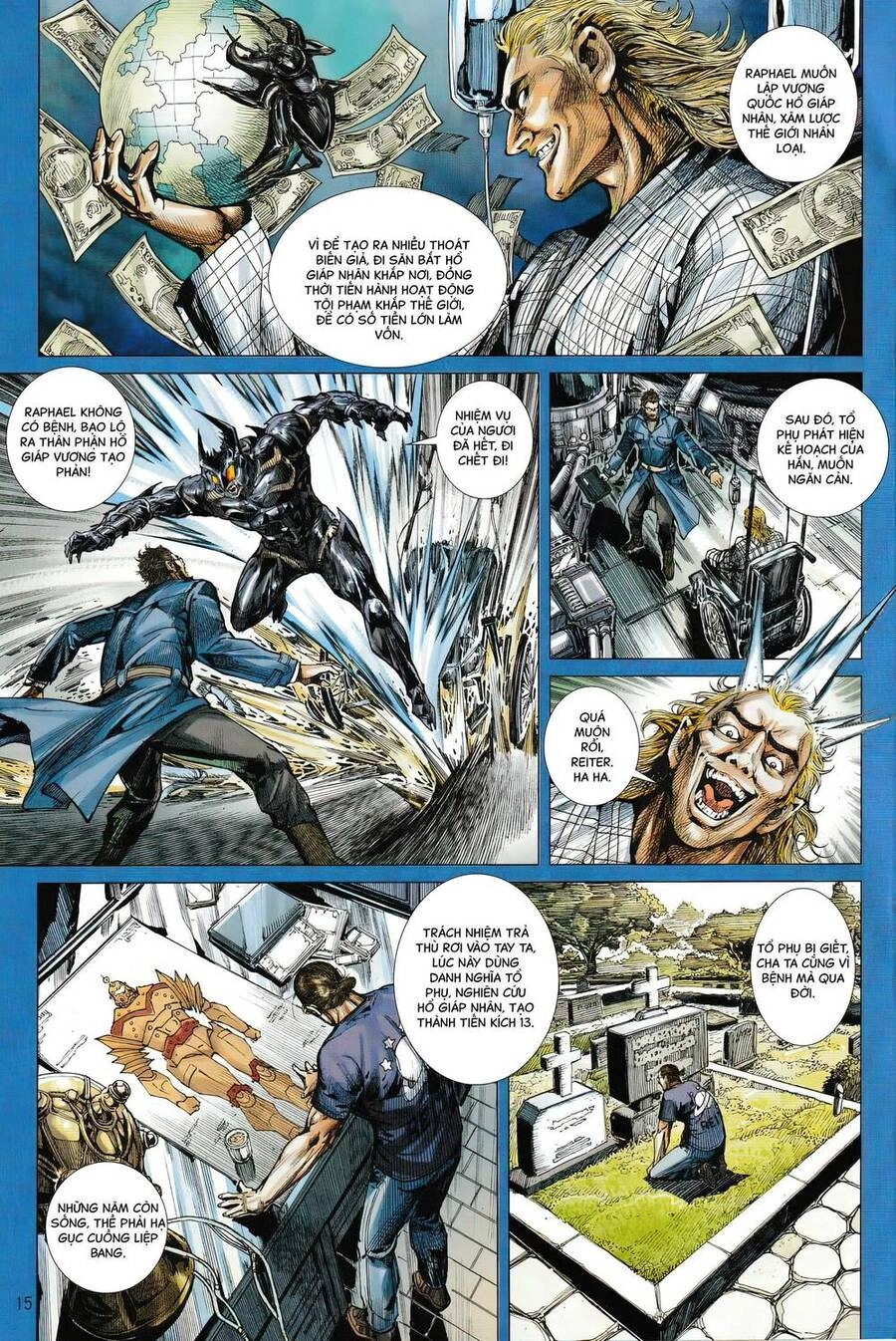 Hổ Giáp Nhân Armour Man Chapter 6 - 15