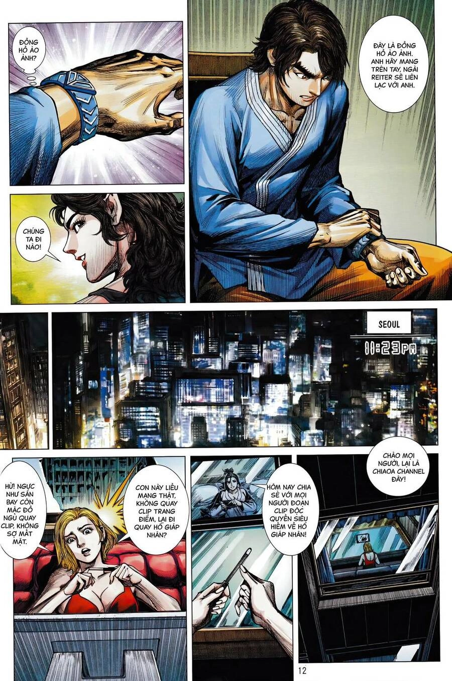 Hổ Giáp Nhân Armour Man Chapter 7 - 12