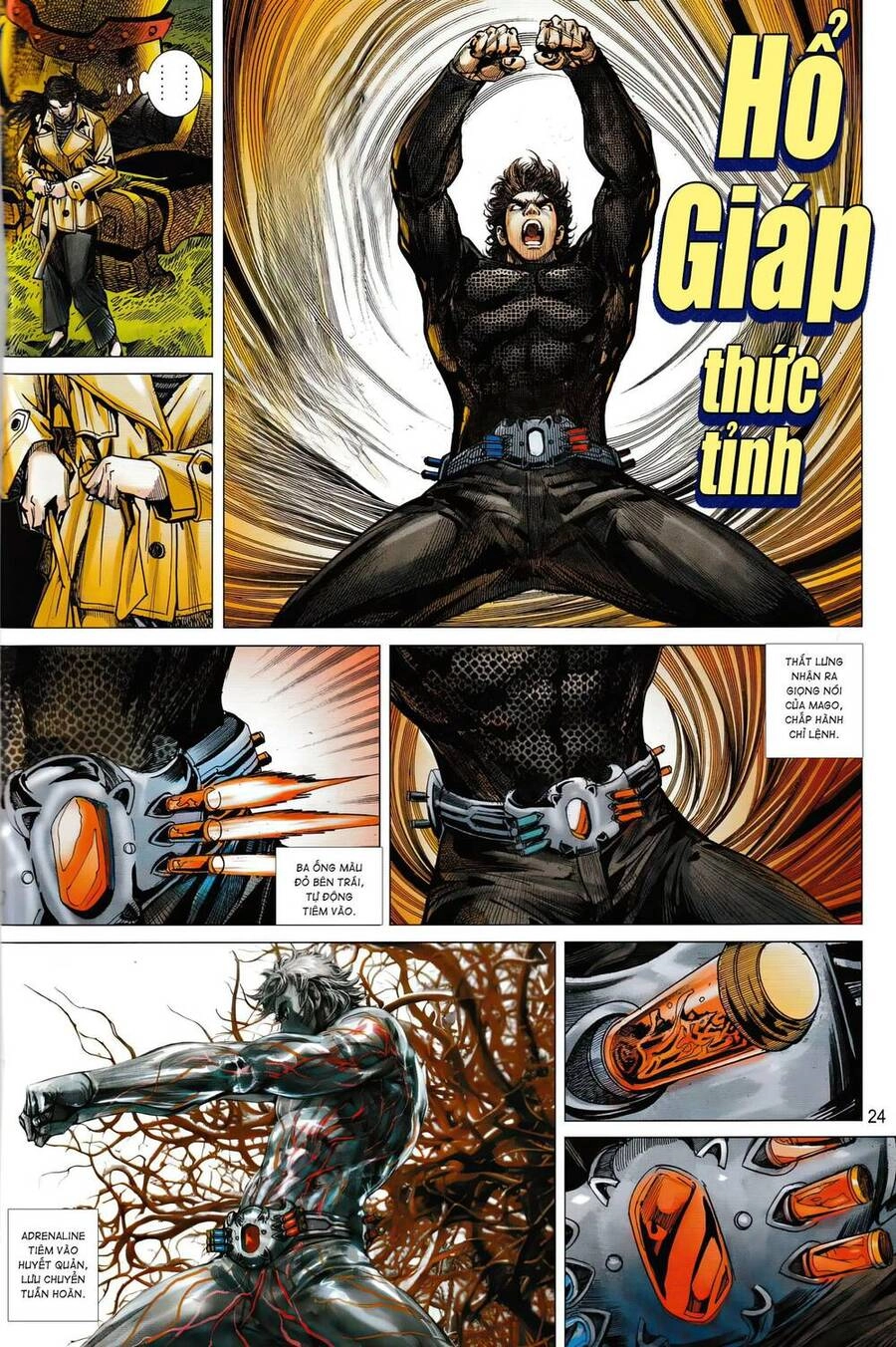 Hổ Giáp Nhân Armour Man Chapter 7 - 24