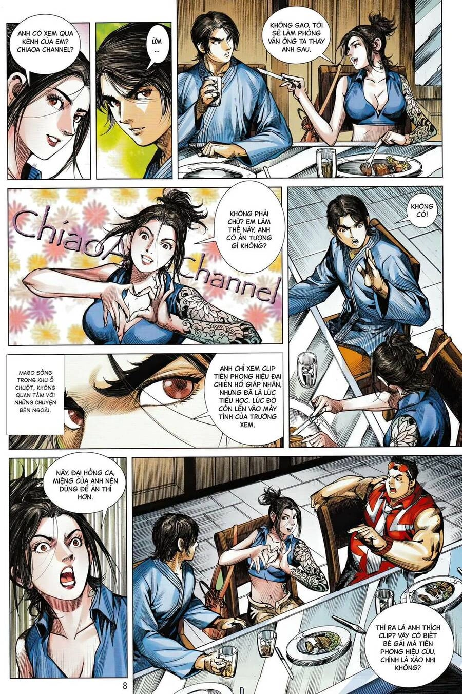 Hổ Giáp Nhân Armour Man Chapter 8 - 8