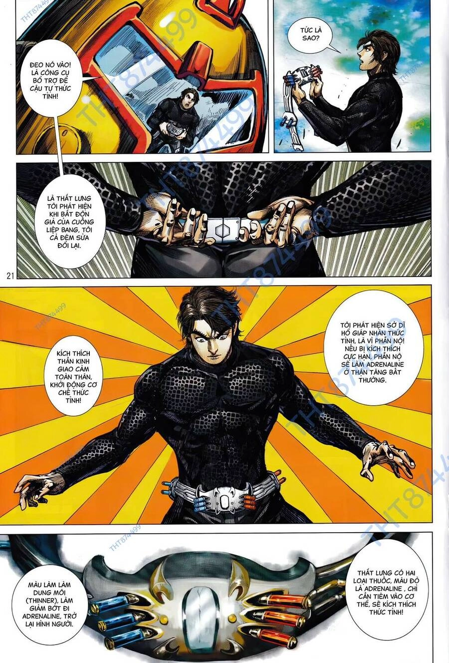 Hổ Giáp Nhân Armour Man Chapter 8 - 21