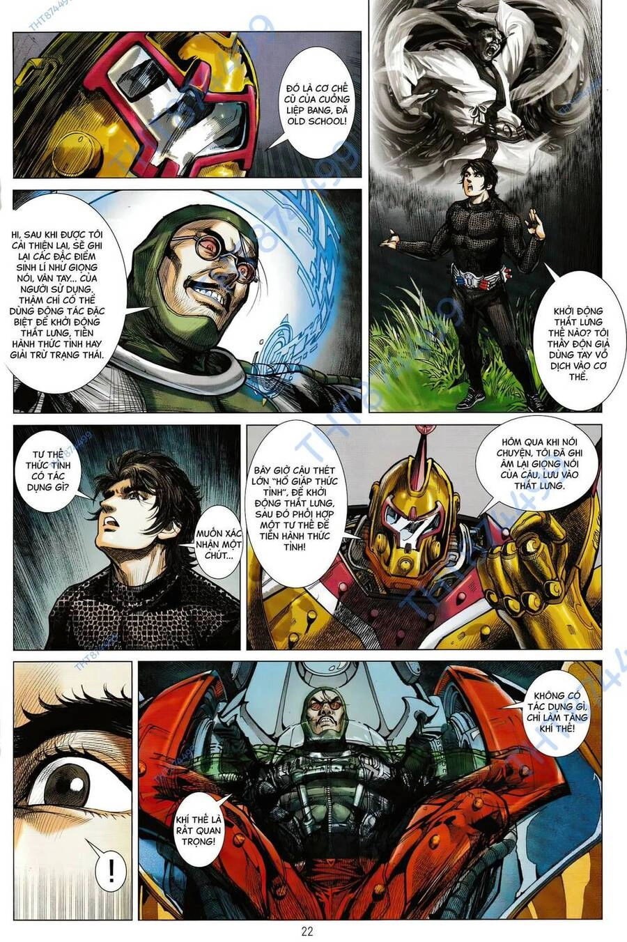Hổ Giáp Nhân Armour Man Chapter 8 - 22