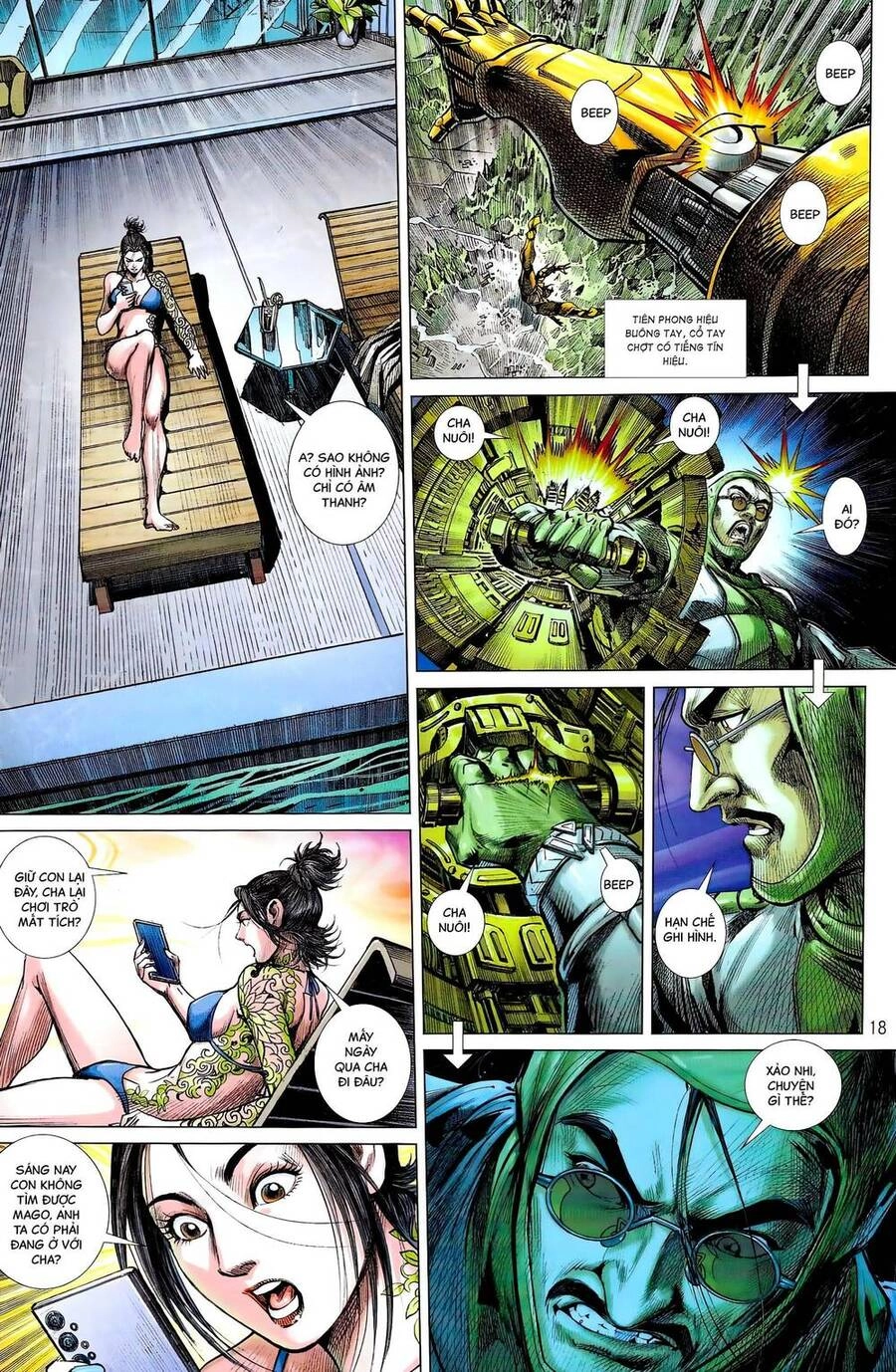 Hổ Giáp Nhân Armour Man Chapter 9 - 18