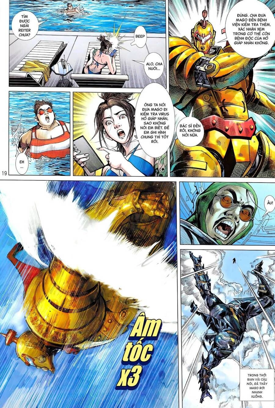 Hổ Giáp Nhân Armour Man Chapter 9 - 19