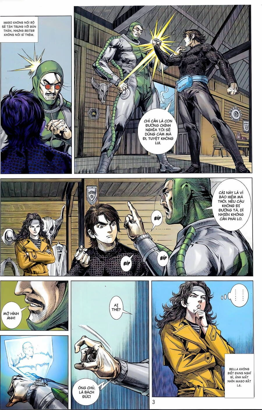 Hổ Giáp Nhân Armour Man Chapter 10 - 3