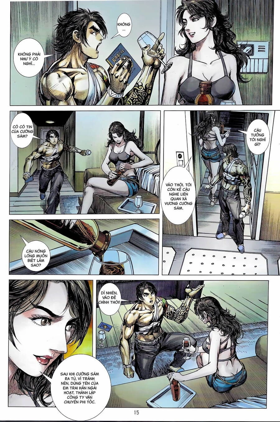 Hổ Giáp Nhân Armour Man Chapter 10 - 15