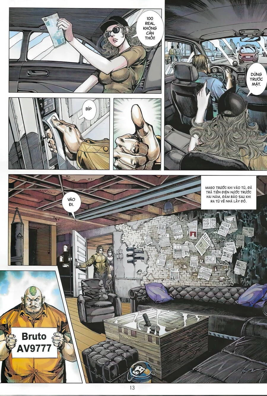 Hổ Giáp Nhân Armour Man Chapter 11 - 13