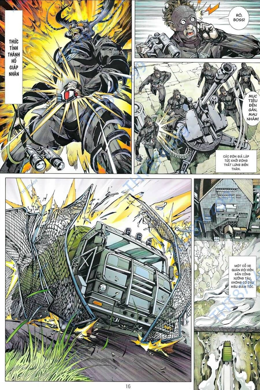 Hổ Giáp Nhân Armour Man Chapter 12 - 16