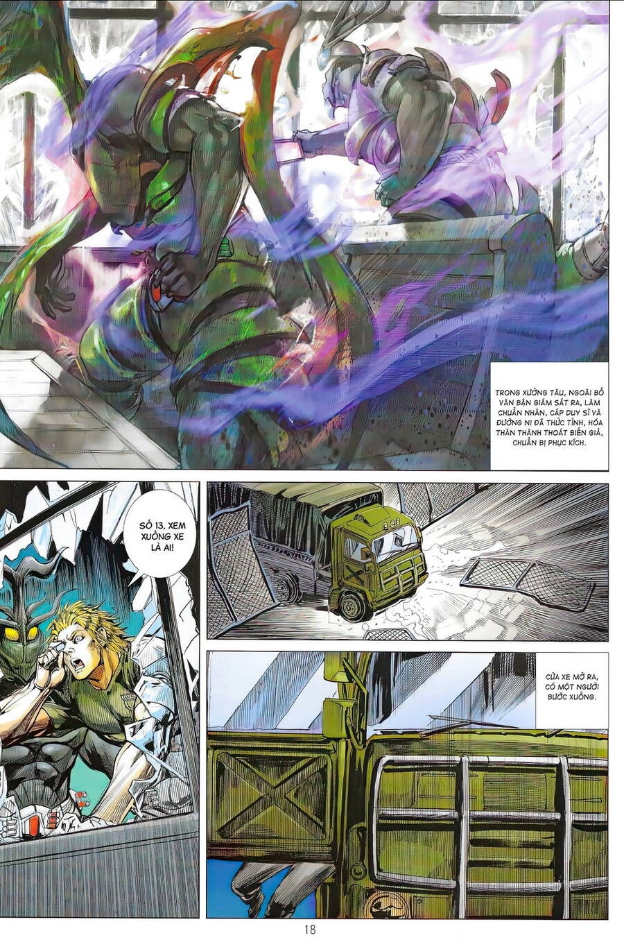 Hổ Giáp Nhân Armour Man Chapter 12 - 18