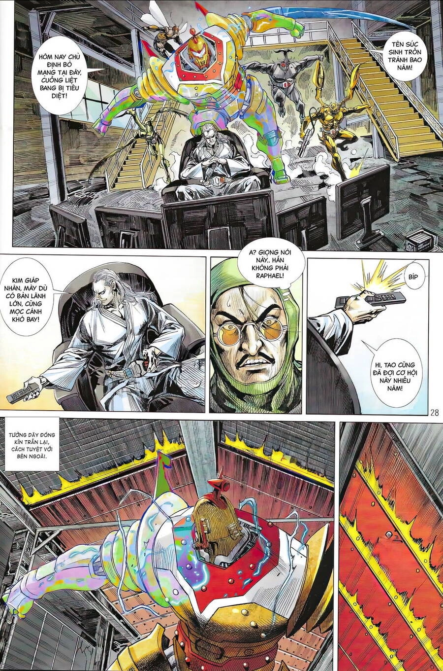 Hổ Giáp Nhân Armour Man Chapter 12 - 28