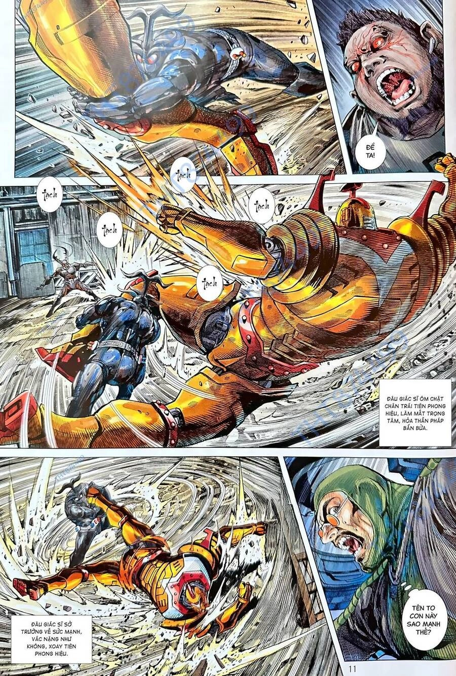 Hổ Giáp Nhân Armour Man Chapter 13 - 11
