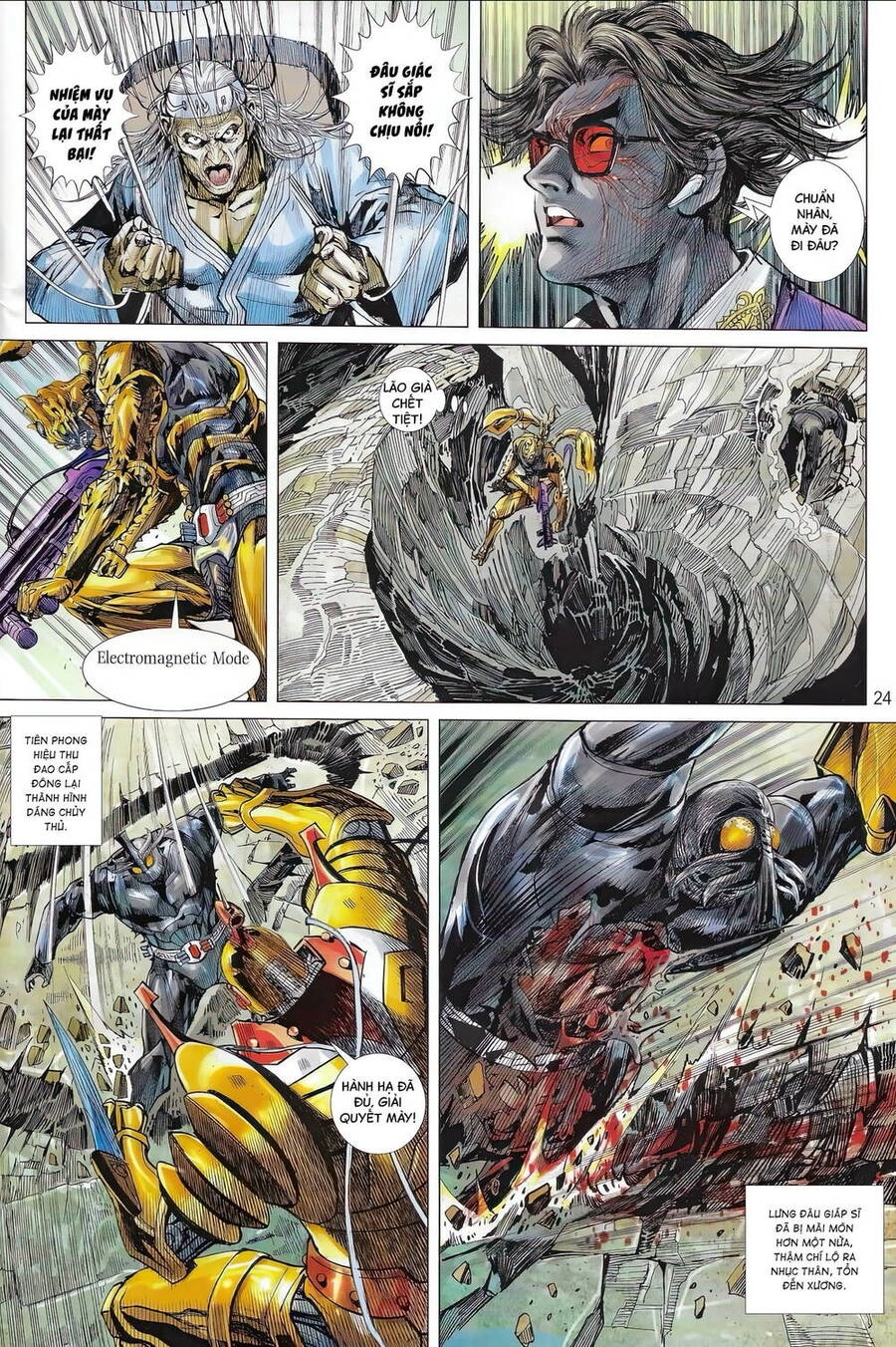 Hổ Giáp Nhân Armour Man Chapter 14 - 24