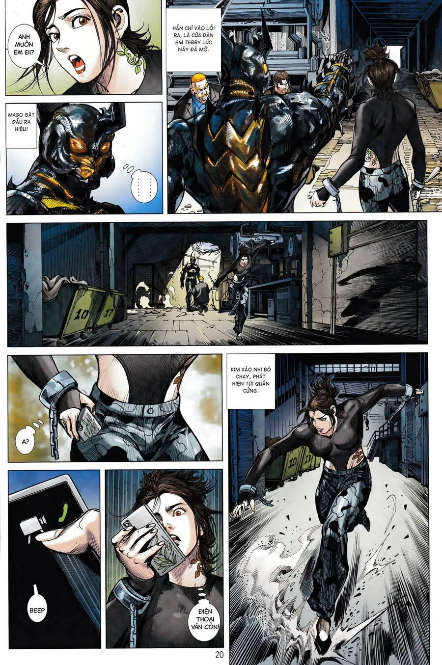 Hổ Giáp Nhân Armour Man Chapter 18 - 20