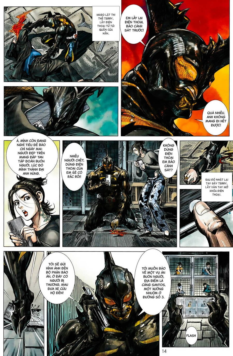 Hổ Giáp Nhân Armour Man Chapter 19 - 13