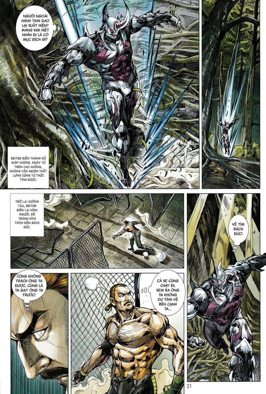 Hổ Giáp Nhân Armour Man Chapter 19 - 20