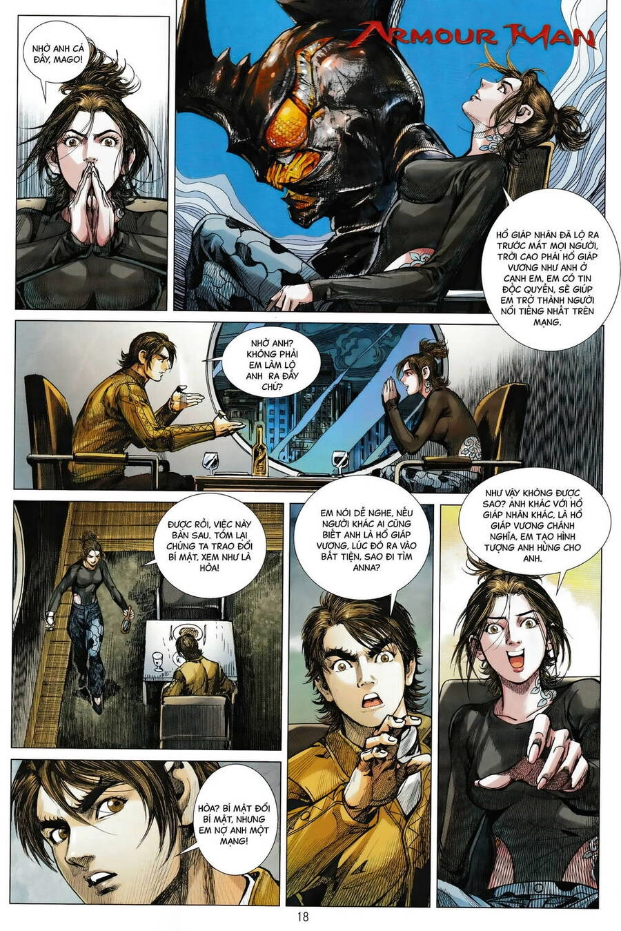 Hổ Giáp Nhân Armour Man Chapter 20 - 18