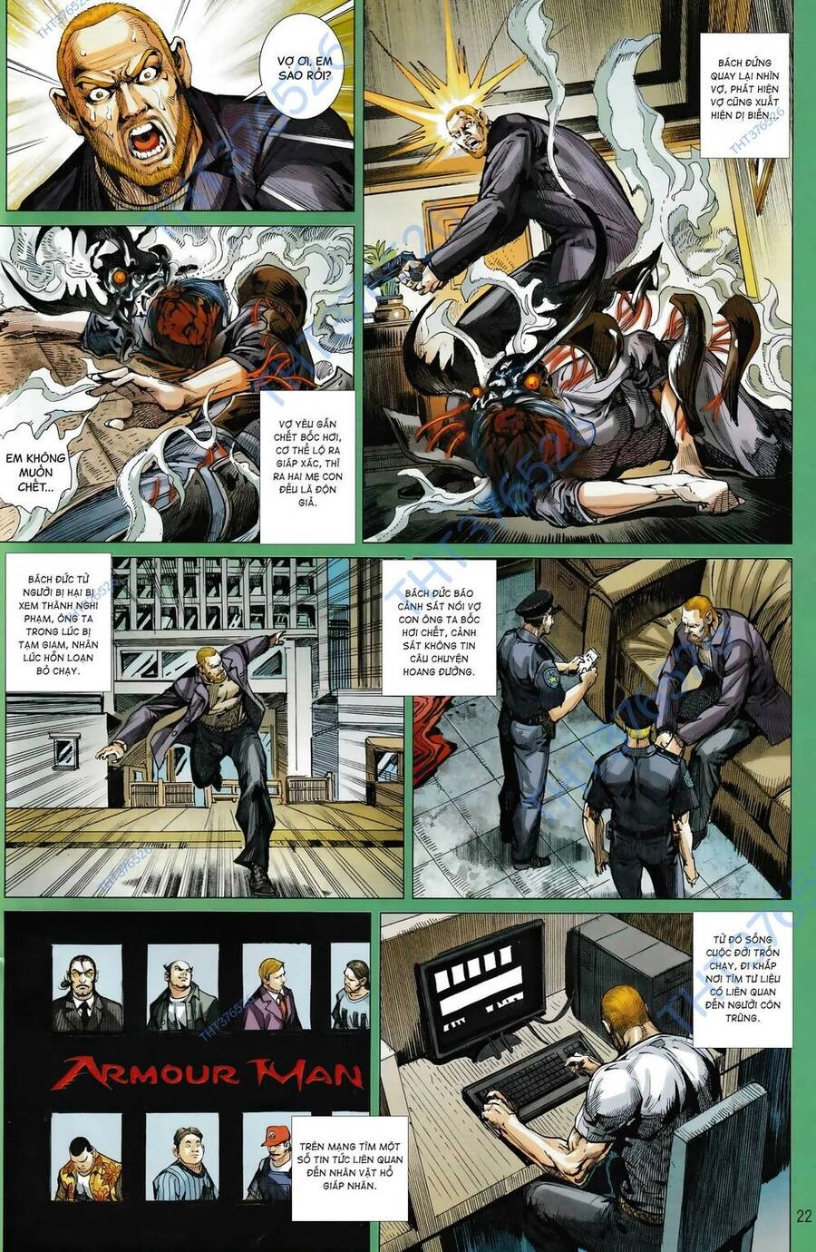 Hổ Giáp Nhân Armour Man Chapter 20 - 22