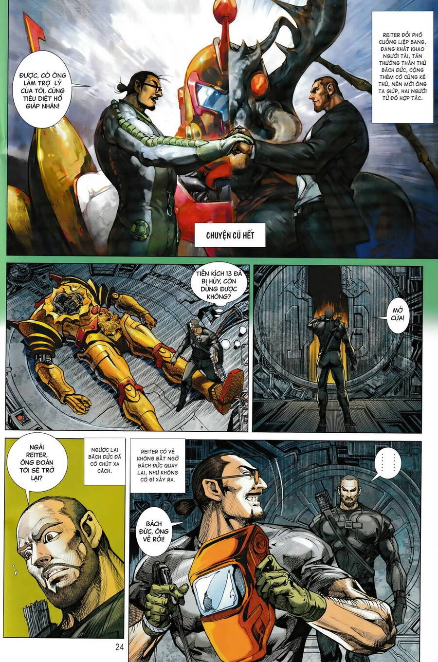 Hổ Giáp Nhân Armour Man Chapter 20 - 24