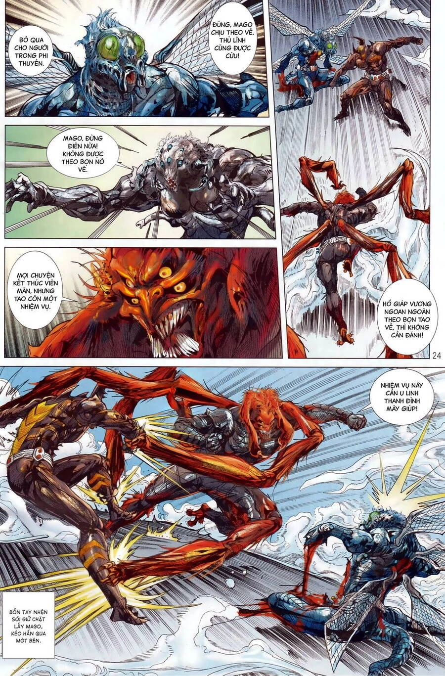 Hổ Giáp Nhân Armour Man Chapter 24 - 24