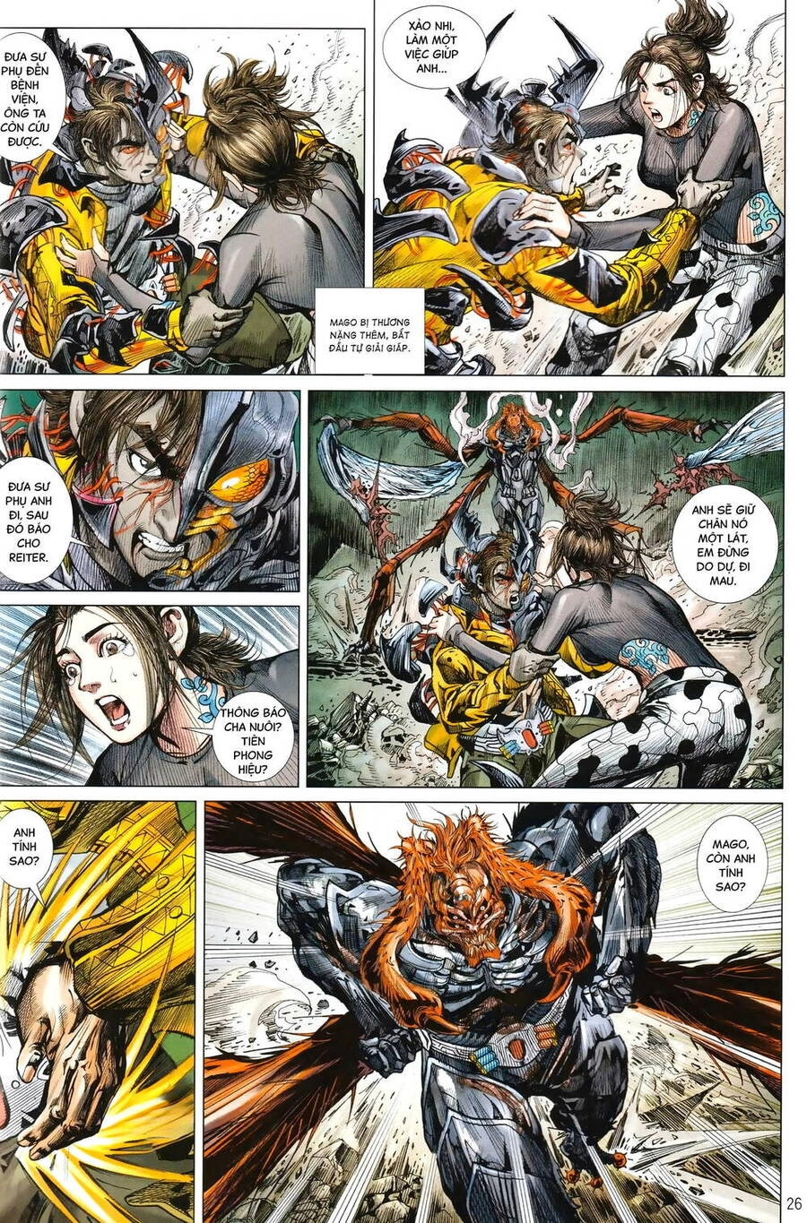 Hổ Giáp Nhân Armour Man Chapter 25 - 24