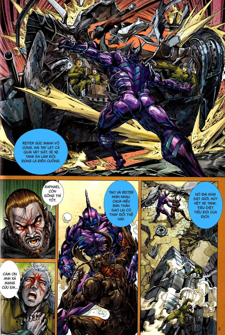 Hổ Giáp Nhân Armour Man Chapter 27 - 8