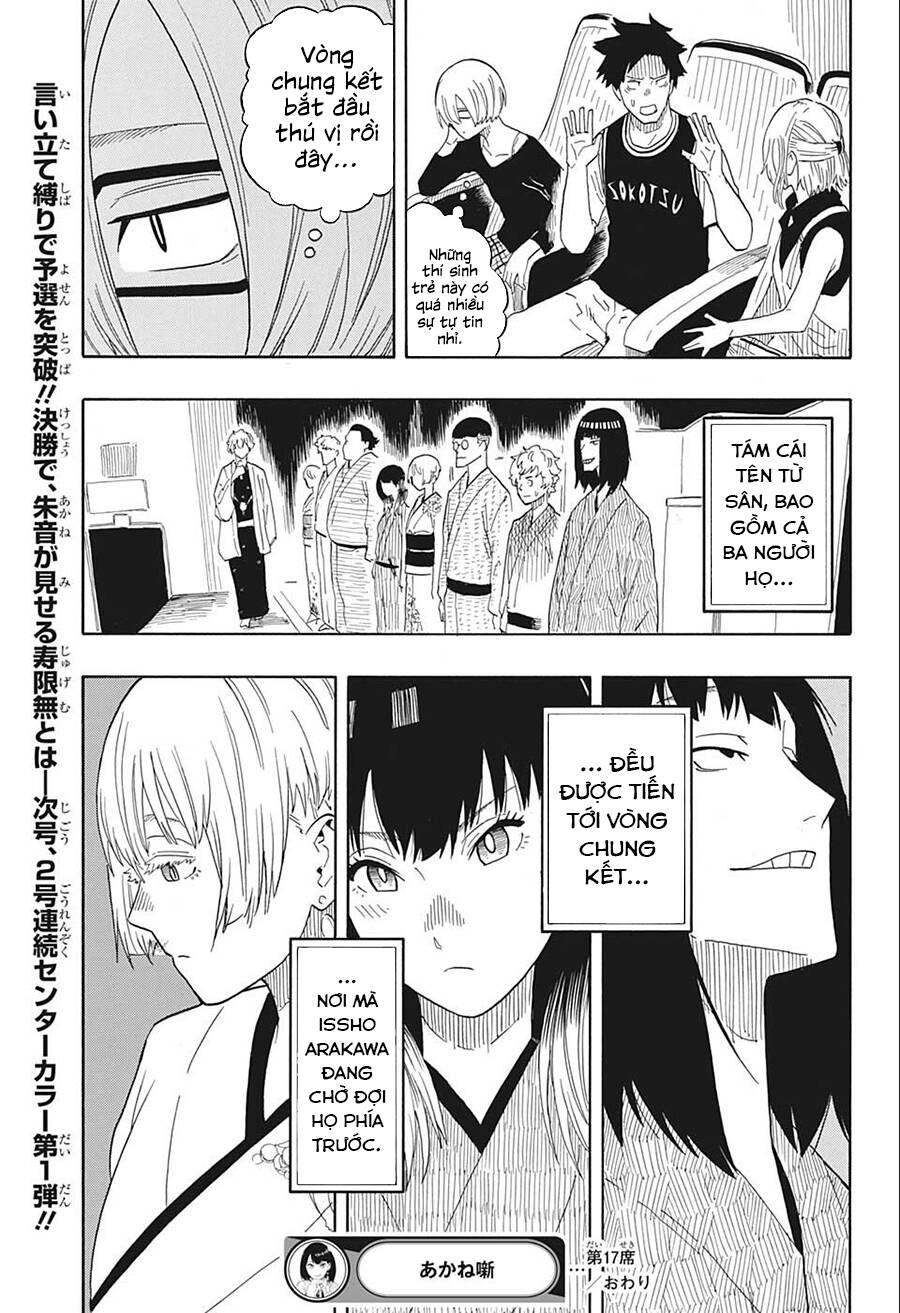 Akane-Banashi Chapter 17 - 20