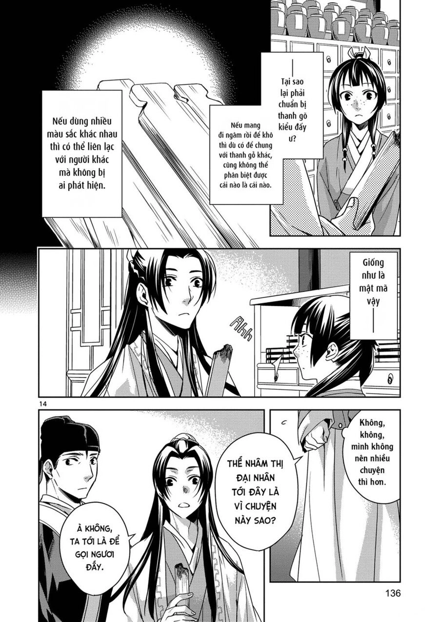Dược Sư Tự Sự - Nhật Ký Giải Mã Bí Ẩn Chốn Hậu Cung Của Maomao Chapter 4 - 14