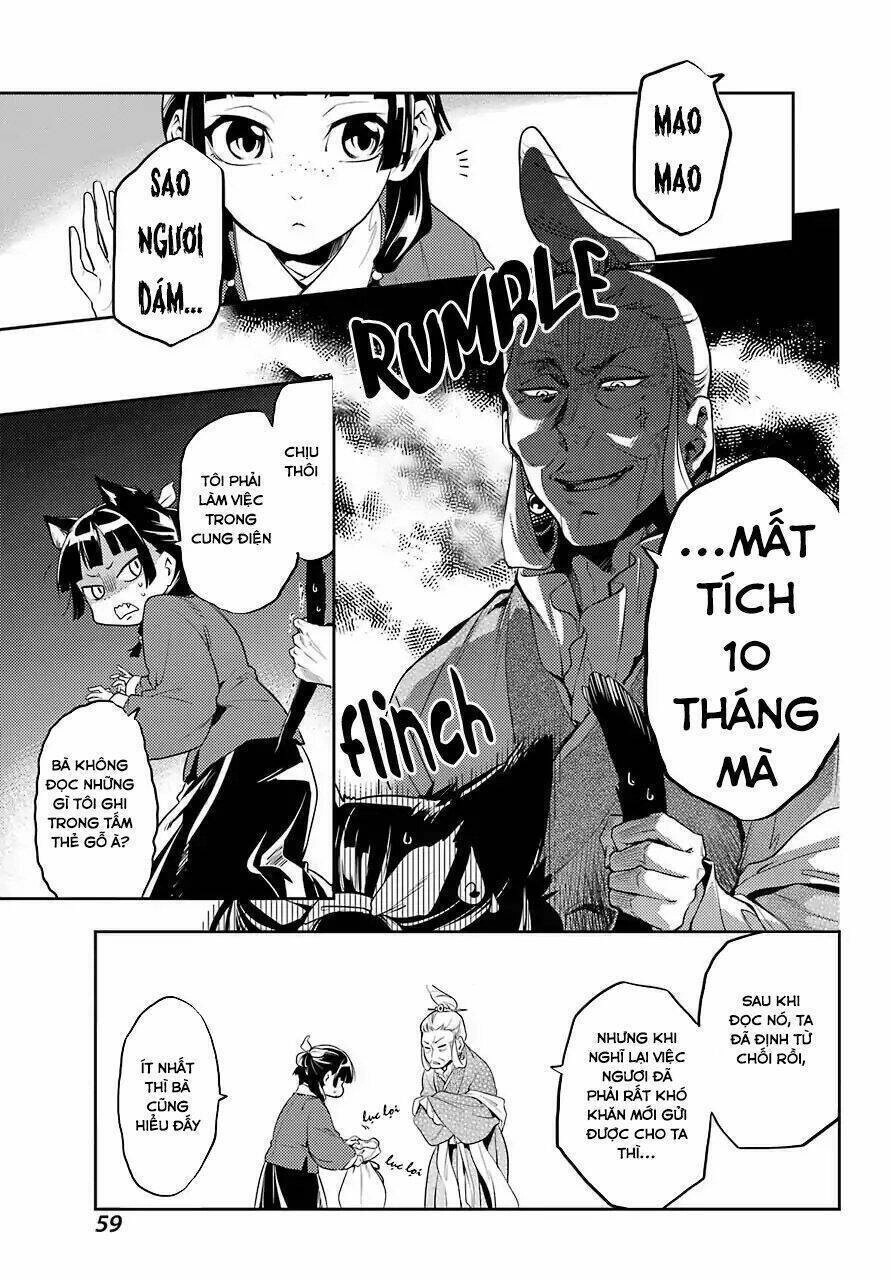 Dược Sư Tự Sự - Nhật Ký Giải Mã Bí Ẩn Chốn Hậu Cung Của Maomao Chapter 11 - 12