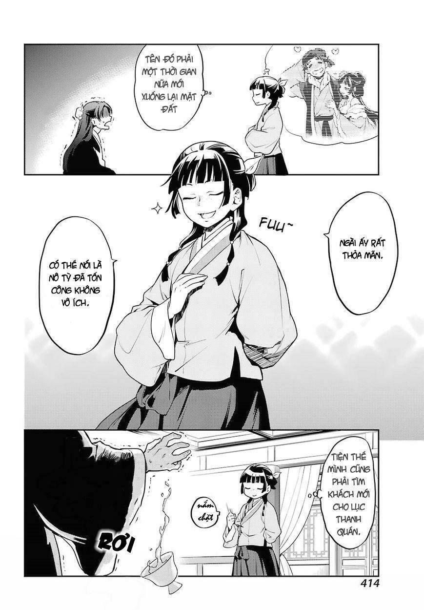 Dược Sư Tự Sự - Nhật Ký Giải Mã Bí Ẩn Chốn Hậu Cung Của Maomao Chapter 13 - 14