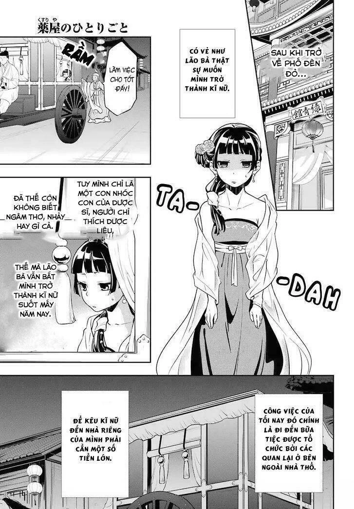 Dược Sư Tự Sự - Nhật Ký Giải Mã Bí Ẩn Chốn Hậu Cung Của Maomao Chapter 20 - 1