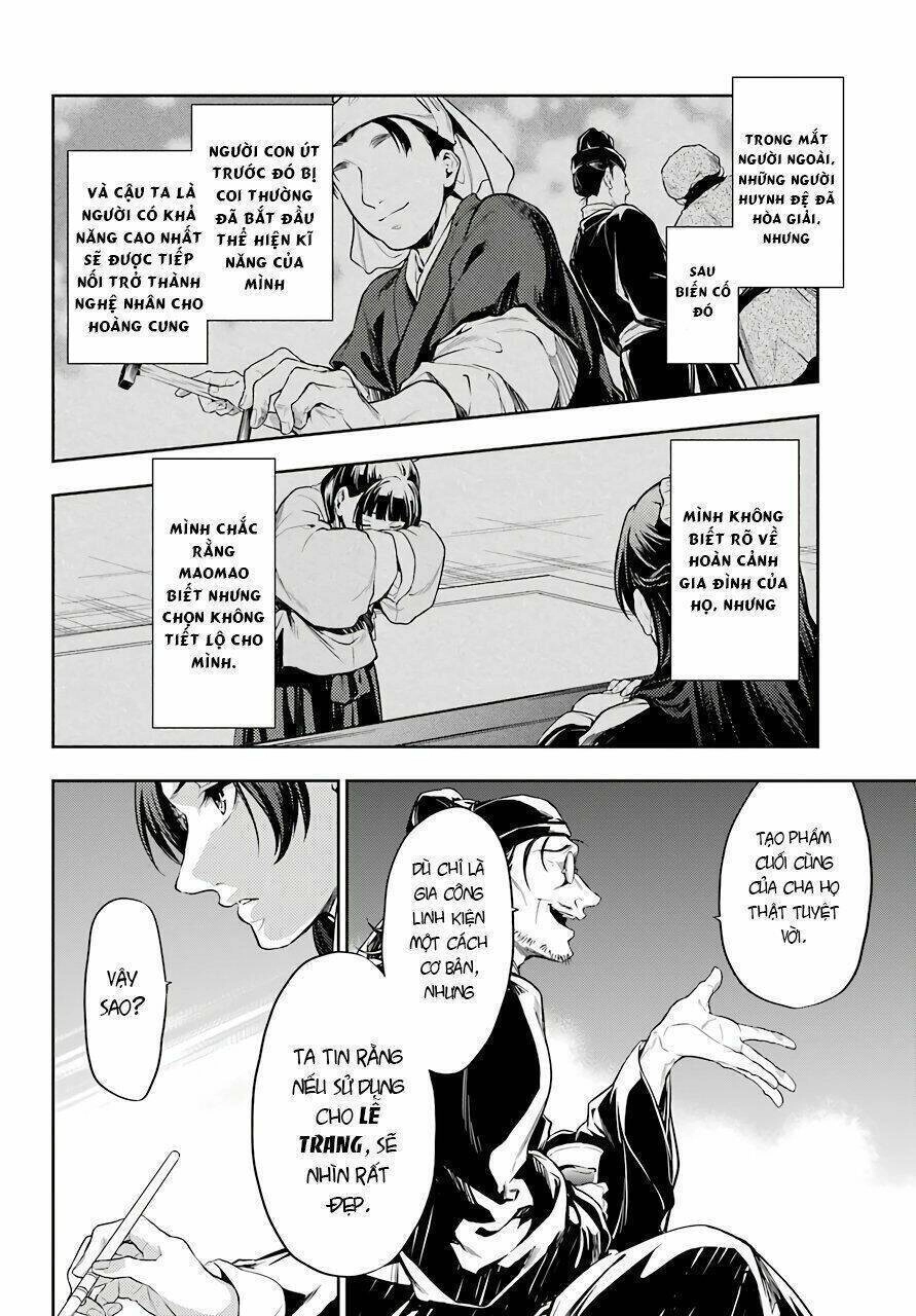 Dược Sư Tự Sự - Nhật Ký Giải Mã Bí Ẩn Chốn Hậu Cung Của Maomao Chapter 26 - 38