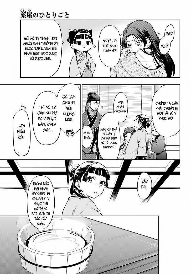 Dược Sư Tự Sự - Nhật Ký Giải Mã Bí Ẩn Chốn Hậu Cung Của Maomao Chapter 27 - 11