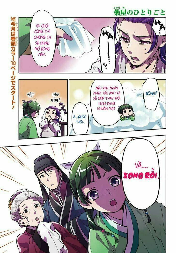 Dược Sư Tự Sự - Nhật Ký Giải Mã Bí Ẩn Chốn Hậu Cung Của Maomao Chapter 28 - 2