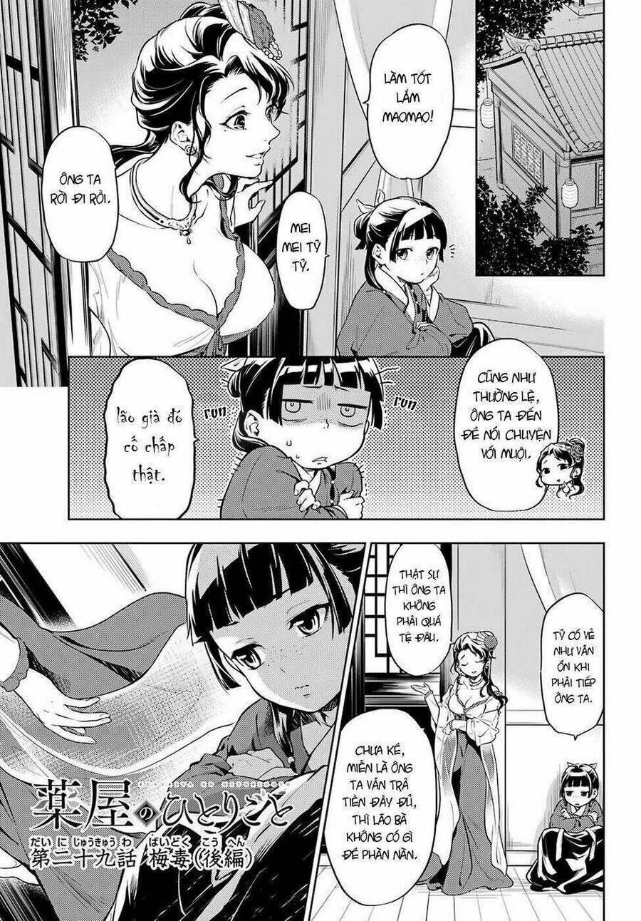 Dược Sư Tự Sự - Nhật Ký Giải Mã Bí Ẩn Chốn Hậu Cung Của Maomao Chapter 31 - 1