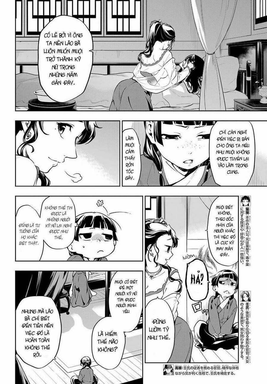 Dược Sư Tự Sự - Nhật Ký Giải Mã Bí Ẩn Chốn Hậu Cung Của Maomao Chapter 31 - 2