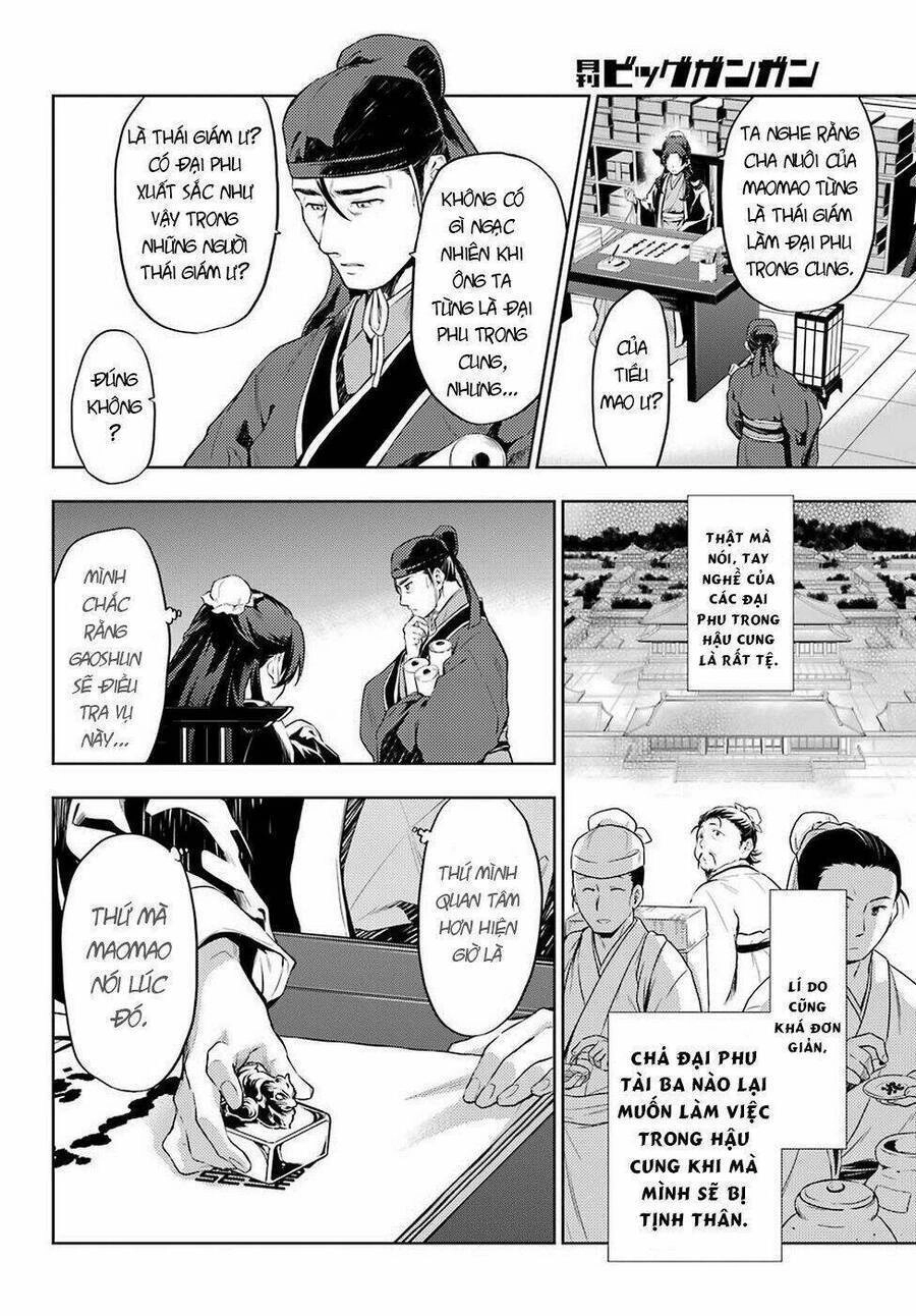 Dược Sư Tự Sự - Nhật Ký Giải Mã Bí Ẩn Chốn Hậu Cung Của Maomao Chapter 31 - 6