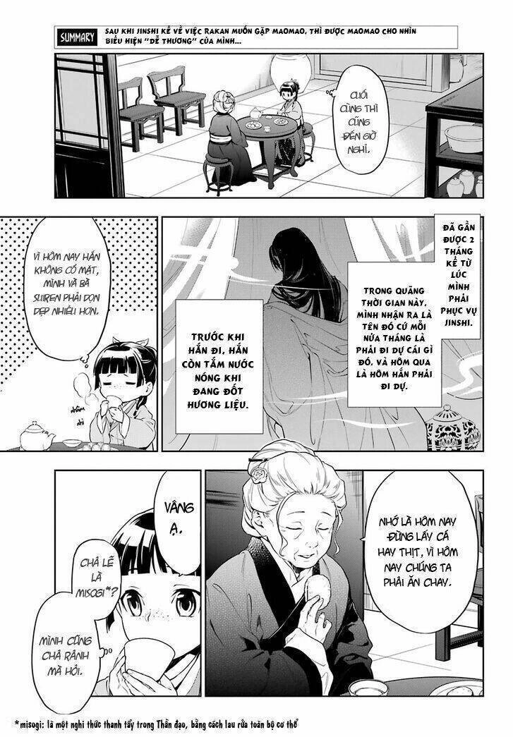Dược Sư Tự Sự - Nhật Ký Giải Mã Bí Ẩn Chốn Hậu Cung Của Maomao Chapter 32 - 3
