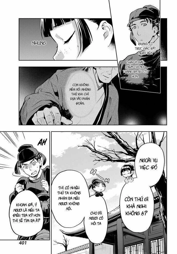 Dược Sư Tự Sự - Nhật Ký Giải Mã Bí Ẩn Chốn Hậu Cung Của Maomao Chapter 33 - 9