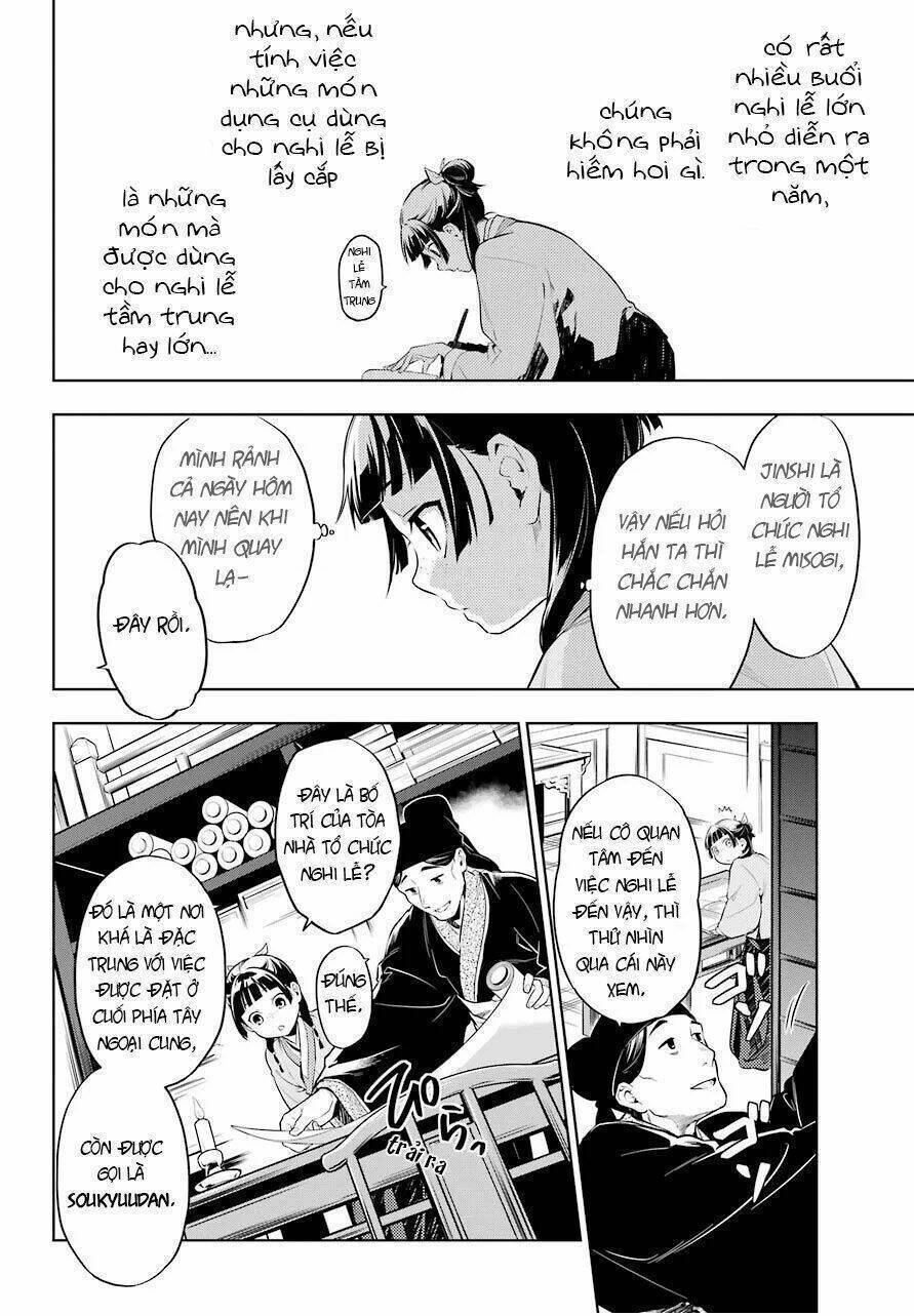 Dược Sư Tự Sự - Nhật Ký Giải Mã Bí Ẩn Chốn Hậu Cung Của Maomao Chapter 34 - 5